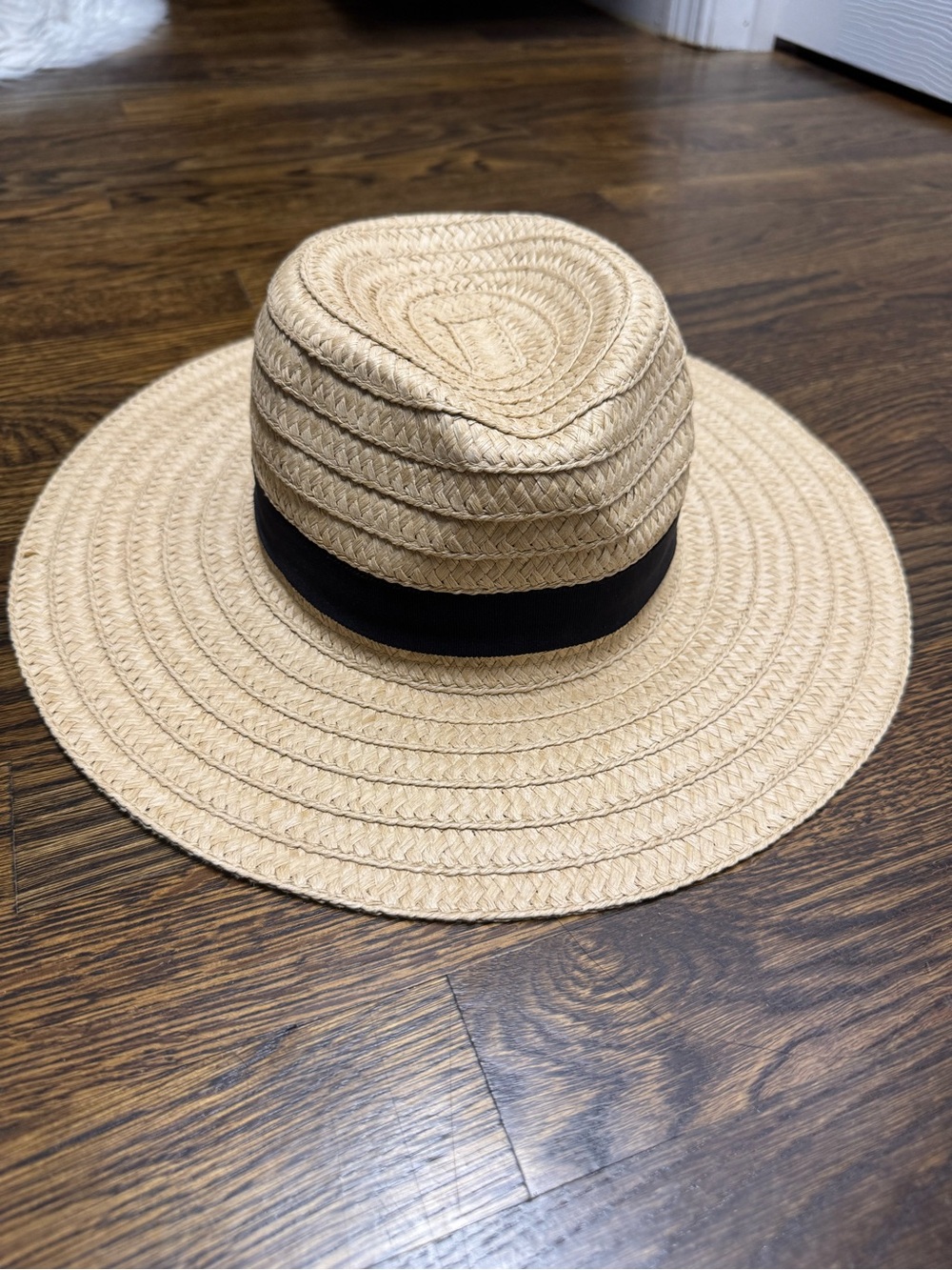 Madewell Packable Braided Straw Hat in Natural Multi, S/M